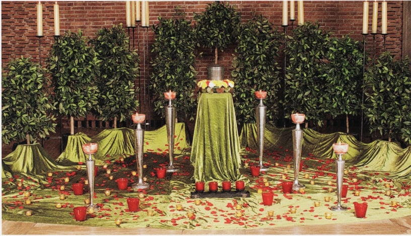 Hallendekoration Urne